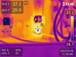 Preventative maintenance electrical system - thermography